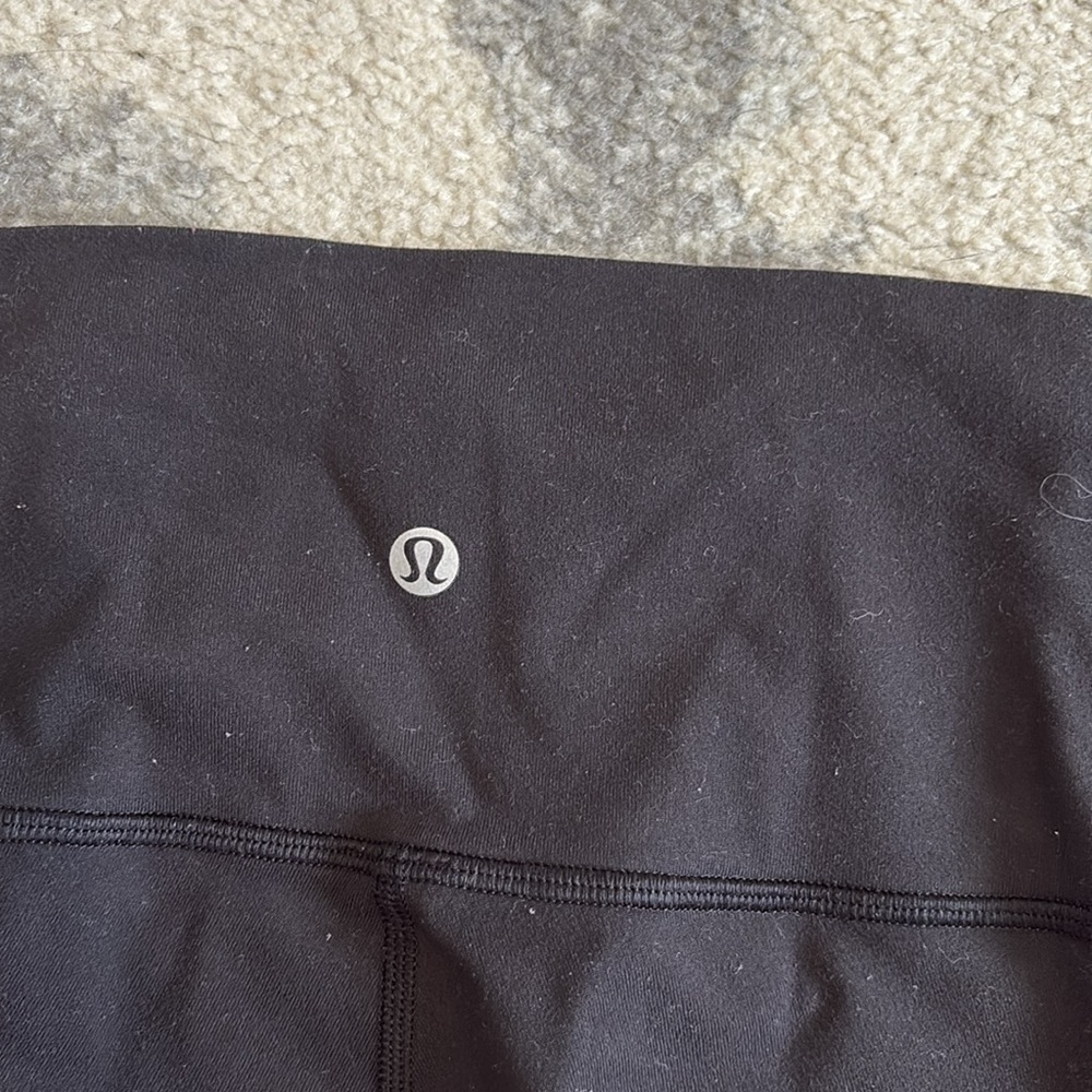 Lululemon Black High-Waisted Leggings - Picture 3 of 3